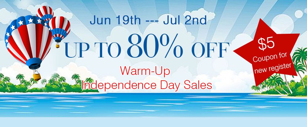Warm-Up Independence Day Sales